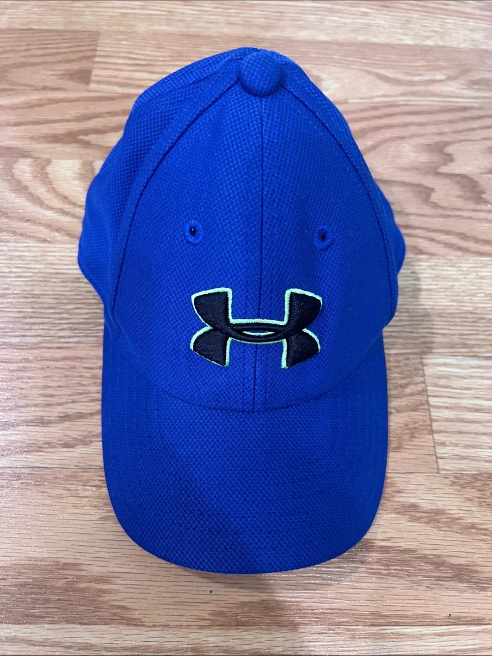 Under Armour Kids Blue Baseball Cap with Contrasting Logo